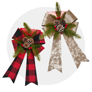 Cintas y lazos de navidad