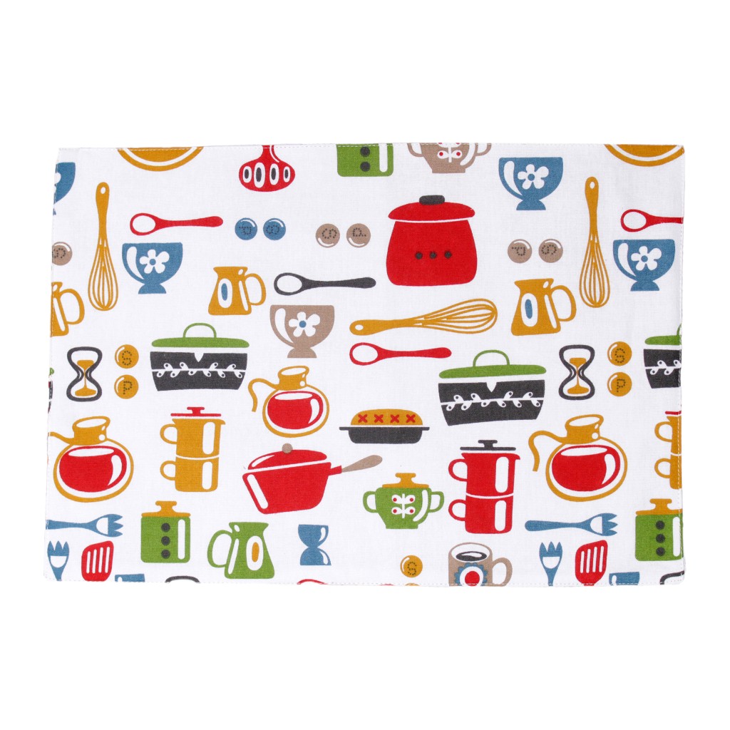 Individual Estampado De Cocina 33x48cm