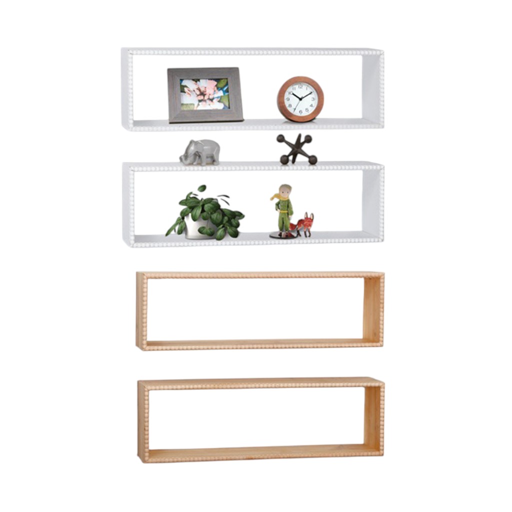 Repisa Set 2Pzs Colores Surtidos 50X9.5X15Cm