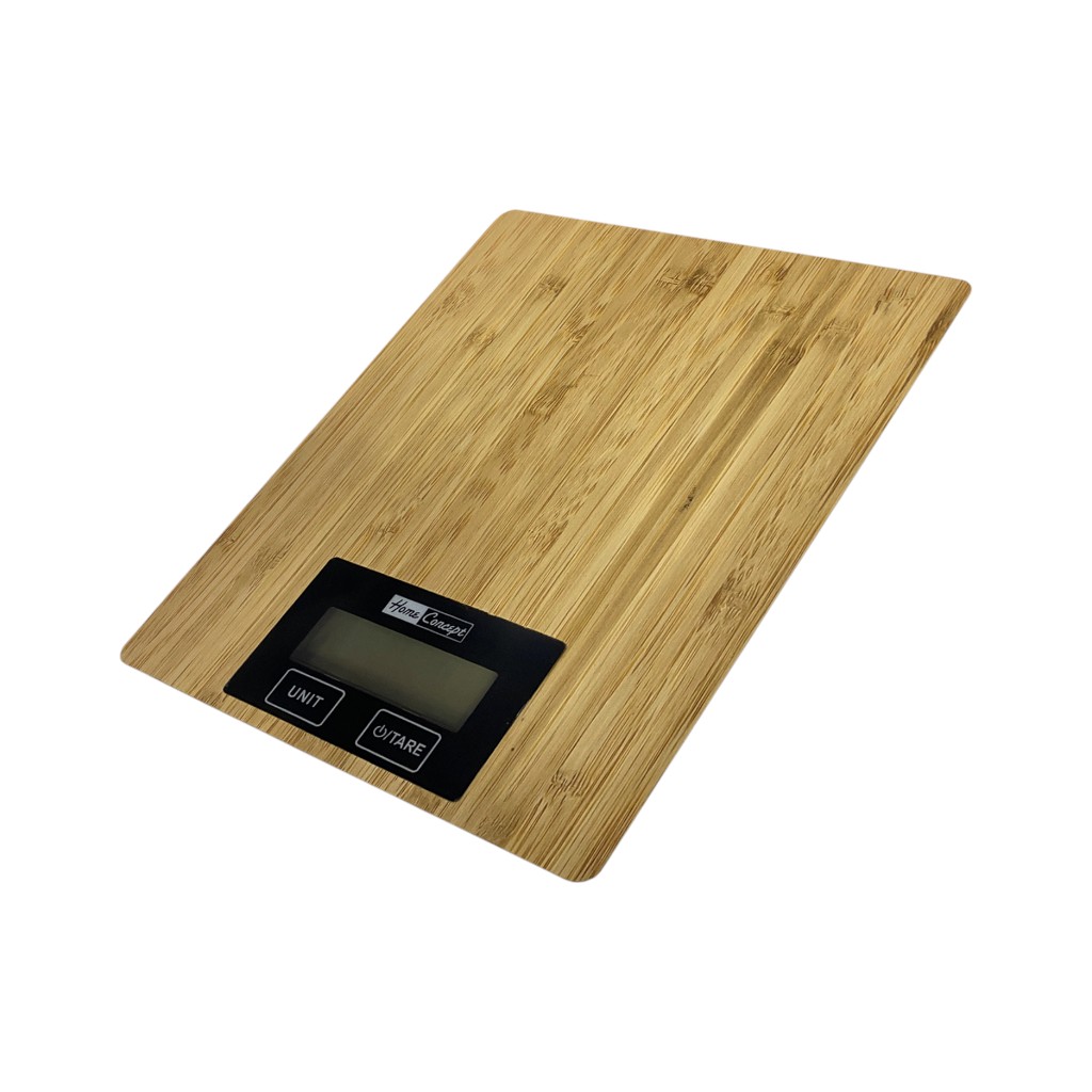 Balanza De Bambú Para Cocina 20X15Cm
