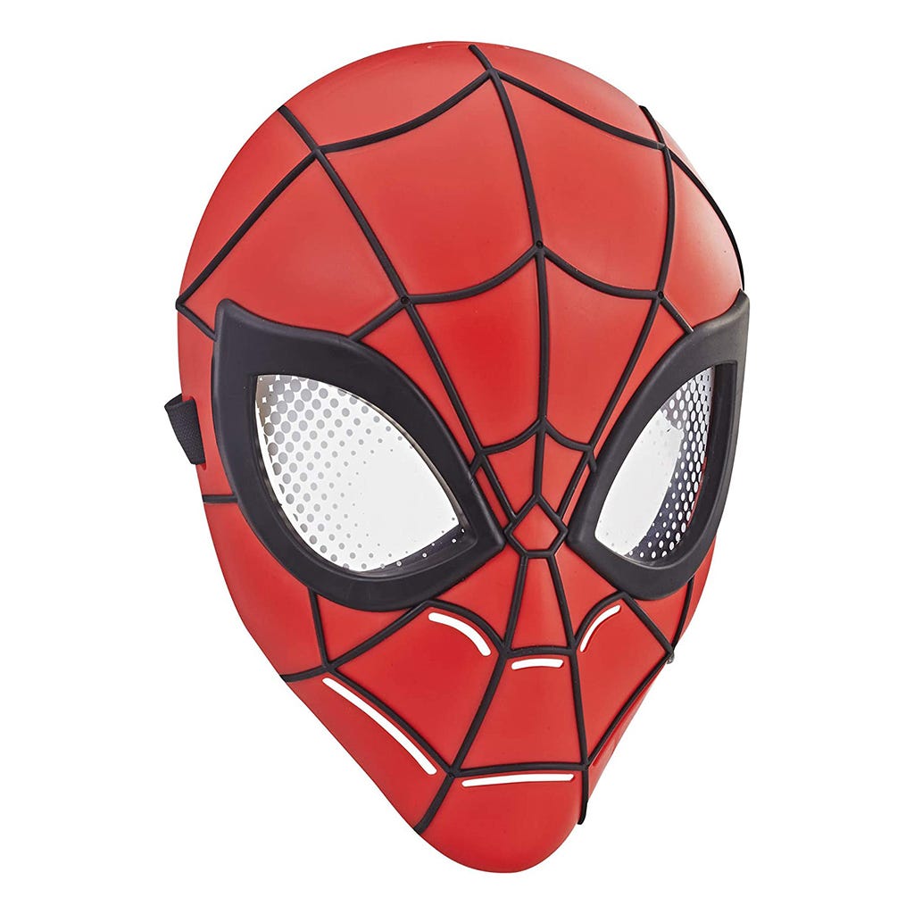 Máscaras Spiderman Marvel Héroe Surtidas