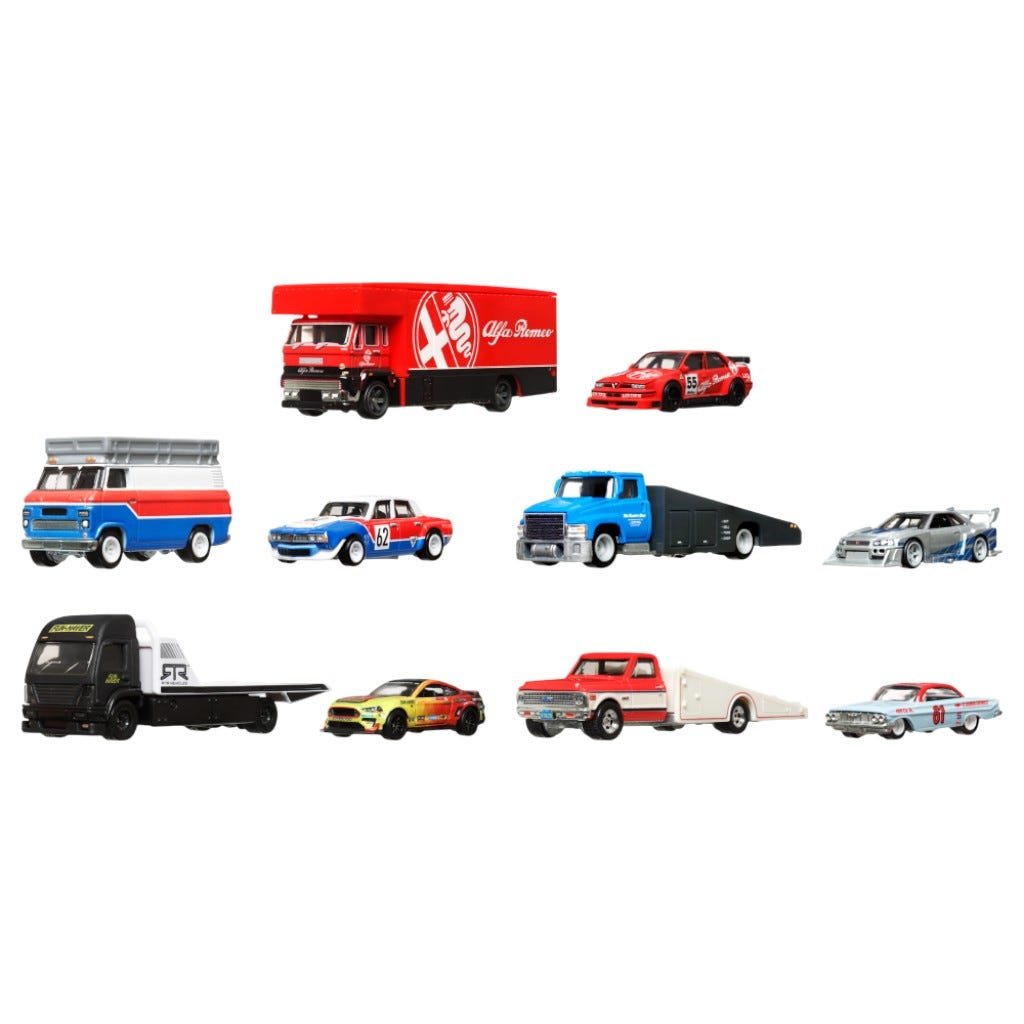 Hot Wheels Camión De Transporte De Equipos Modelos Surtidos