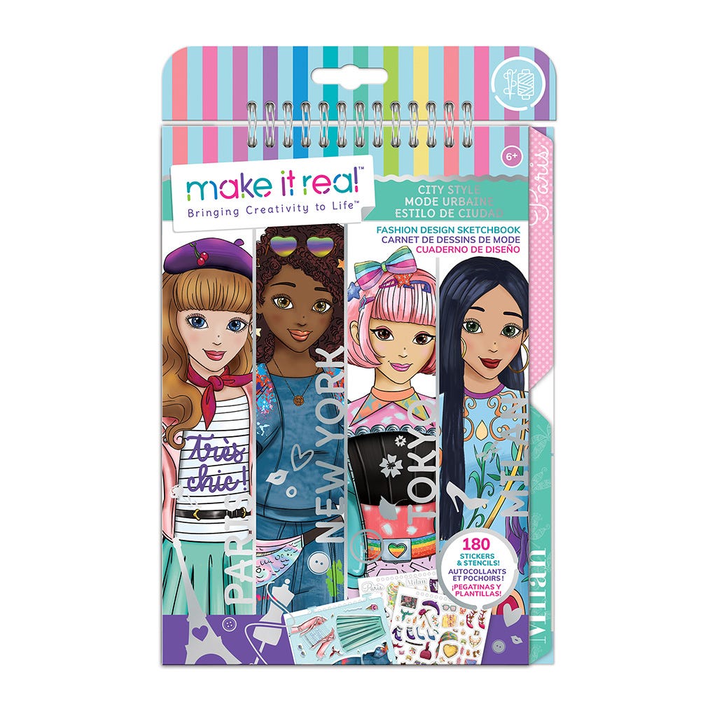 Cuaderno de diseño City Style Make It Real