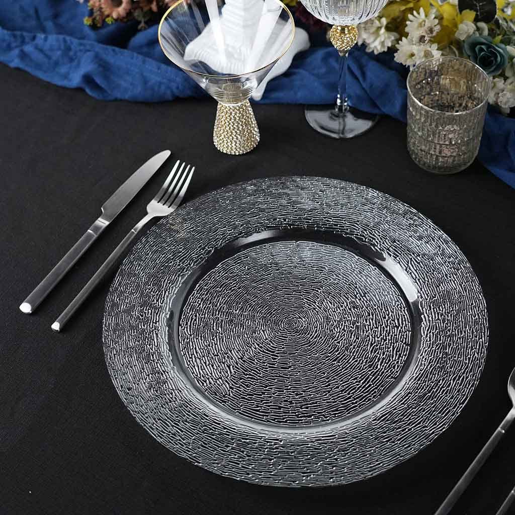 Plato De Fondo Gris 32Cm