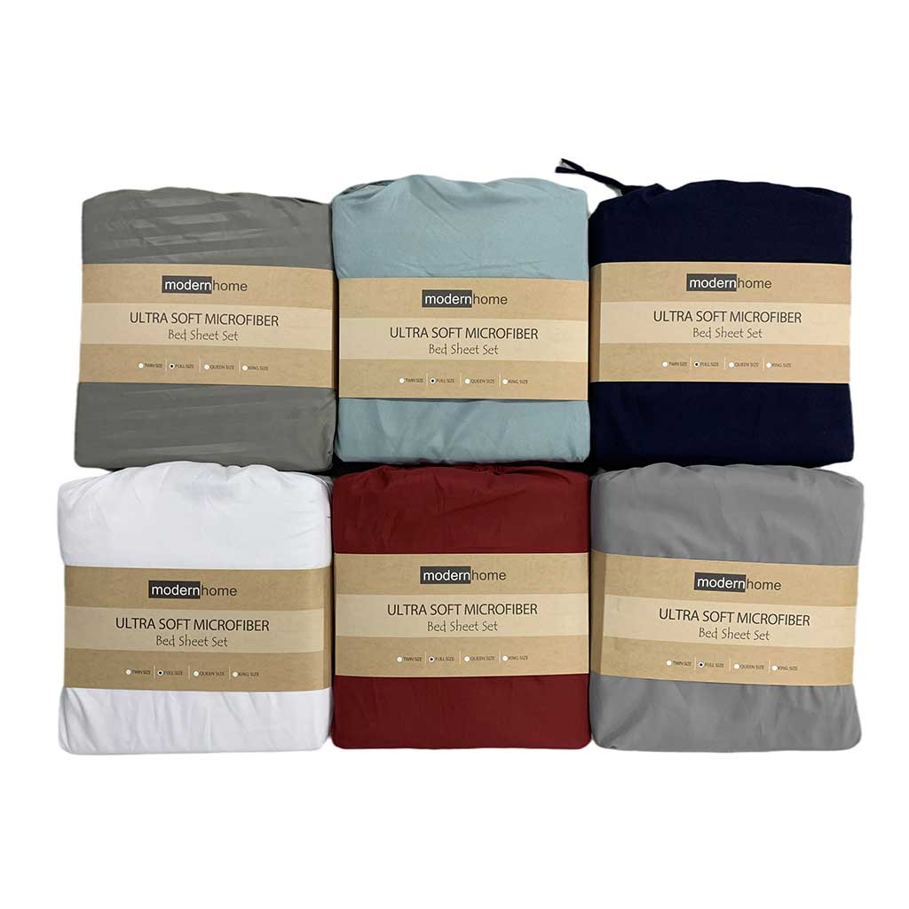 Juego De Sabanas Unicolor Full Surtidos