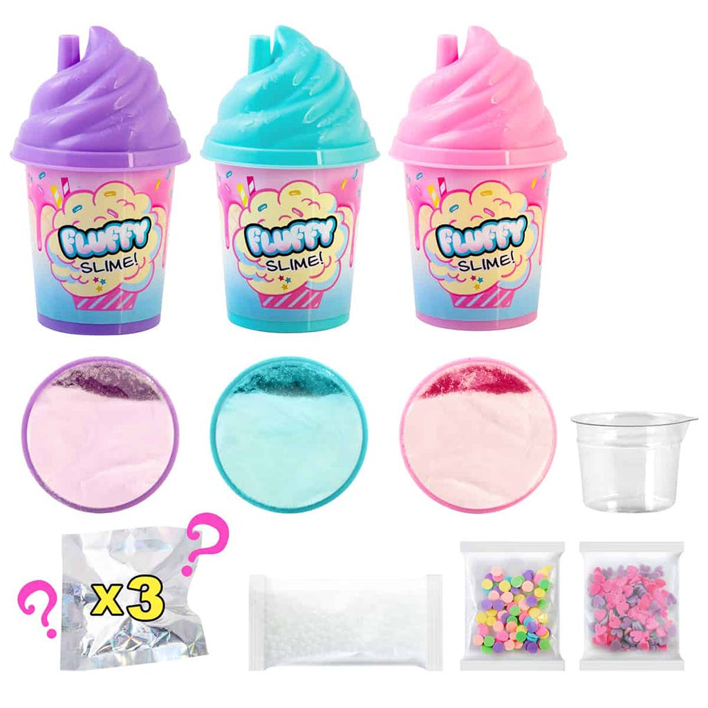 Batidos de Slime Fluffy