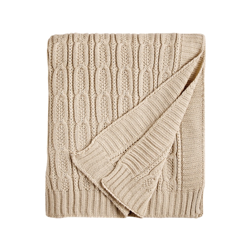 Cubrecama Beige 127x152cm