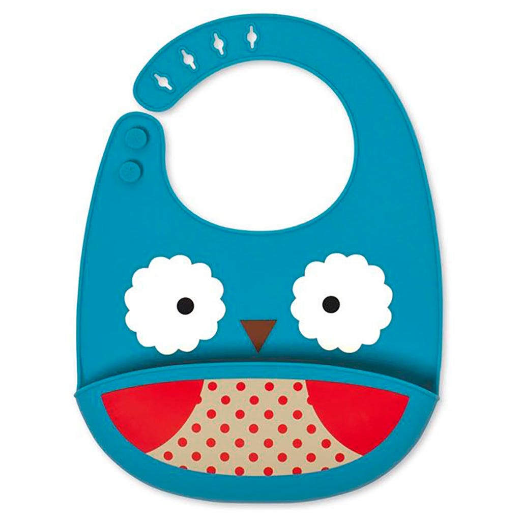 Babero de búho Zoo Fold & Go