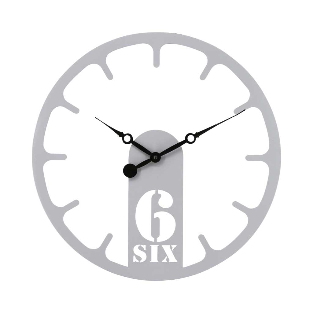 Decorativo Reloj de Pared Gris