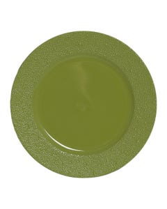 Plato De Servir De Color Verde Claro 33Cm