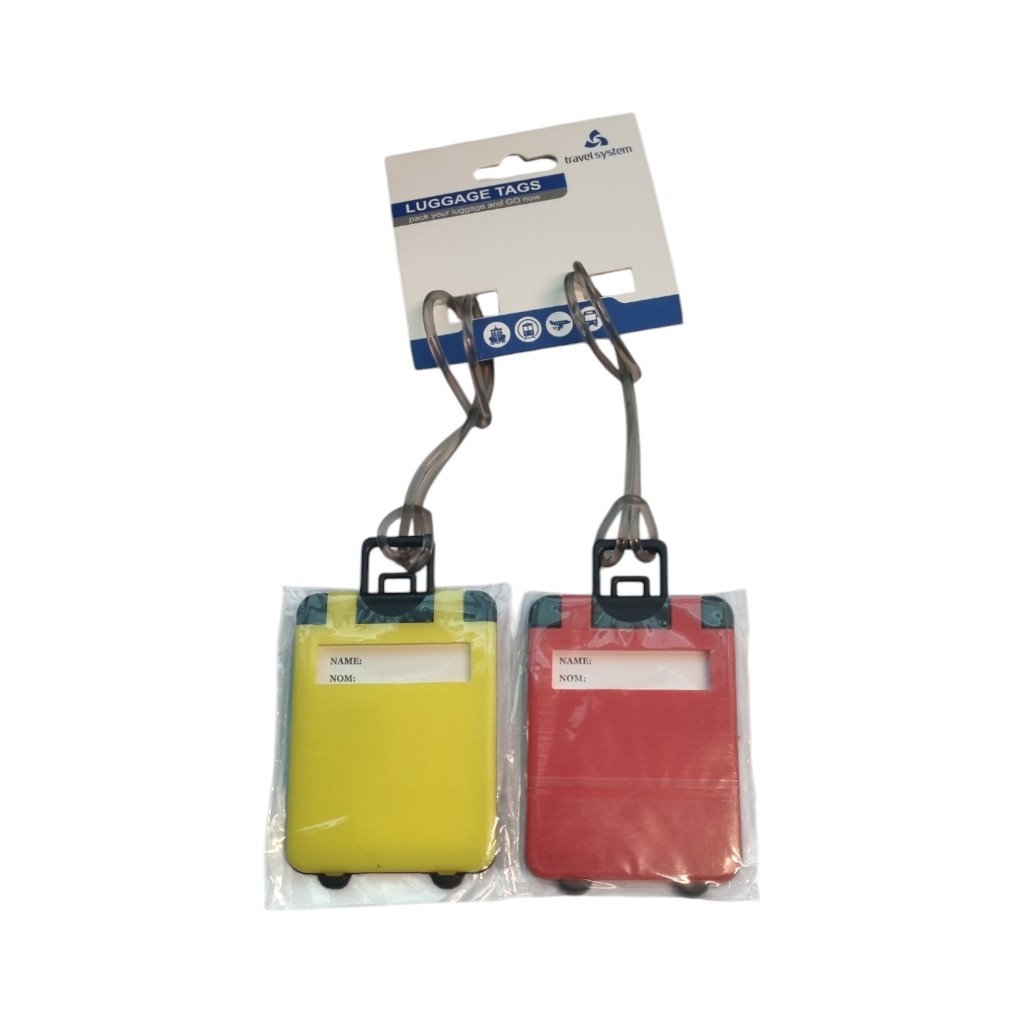 Identificador Para Maleta De Viaje Plástico 2pzs
