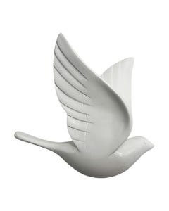 Figura Decorativa De Paloma 16x6x15cm