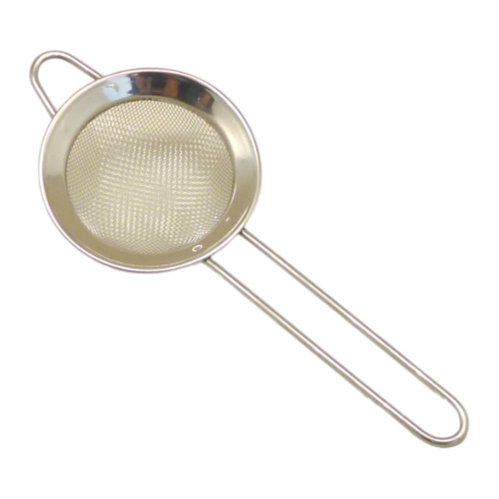 Colador Plateado 7Cm