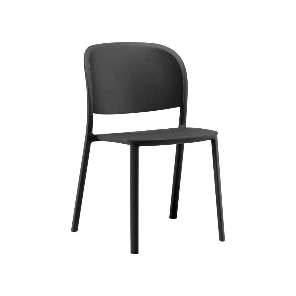 Silla De Comedor Inidia Negro 54x52x79,5cm
