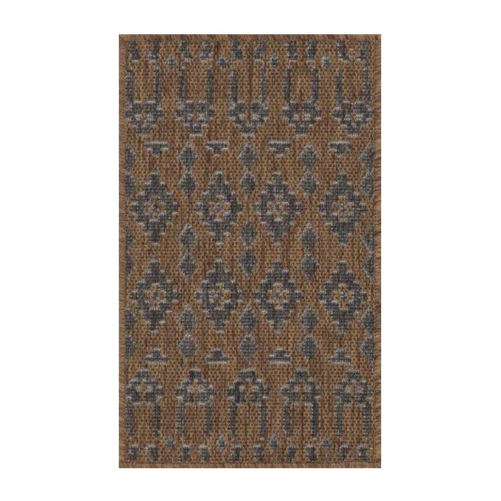 Alfombra Marrón Estampado 40x60cm