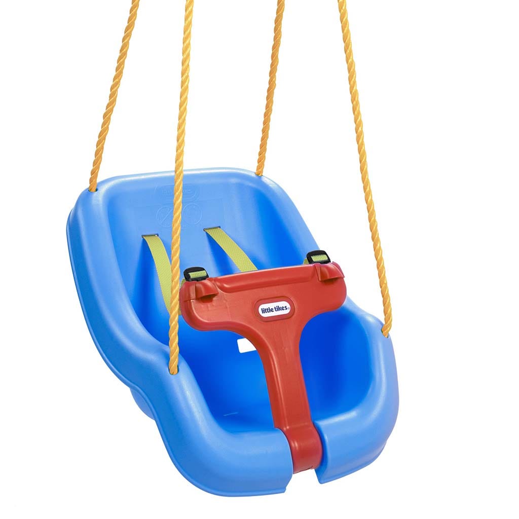 Columpio para bebés 2 en 1 azul Little Tikes