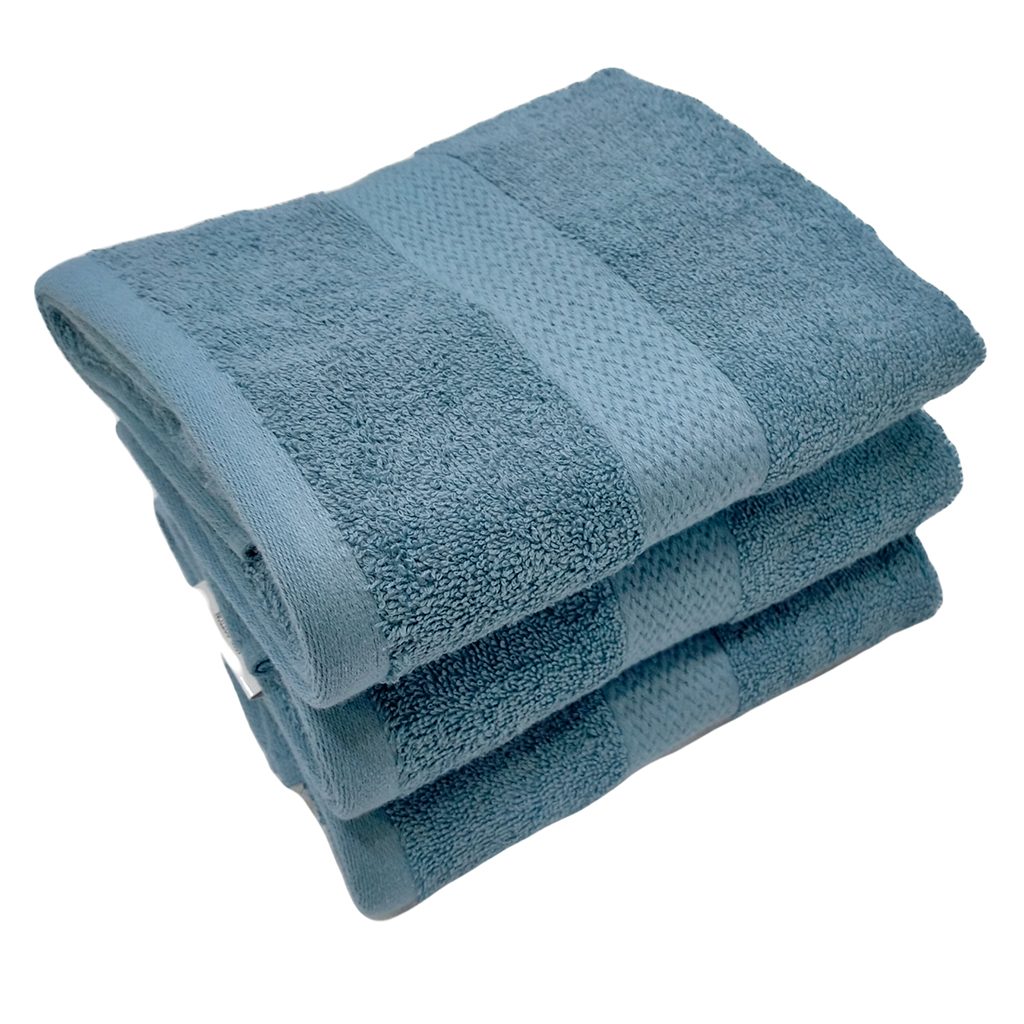 Toalla De Mano Azul 50X90Cm