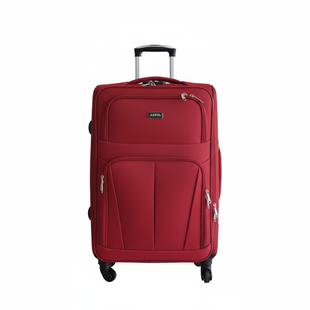 Maleta Con Ruedas Rojo 28"