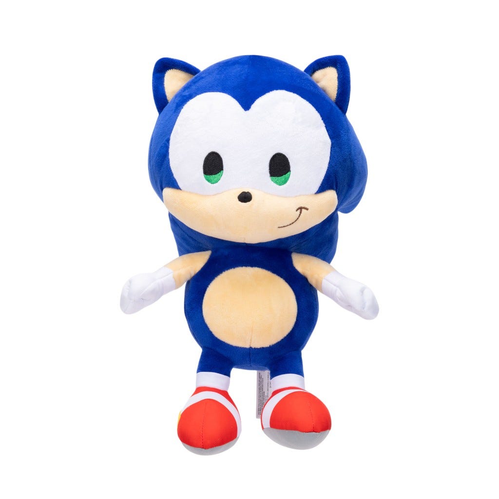 Peluche De Sonic The Hedgehog De 14"