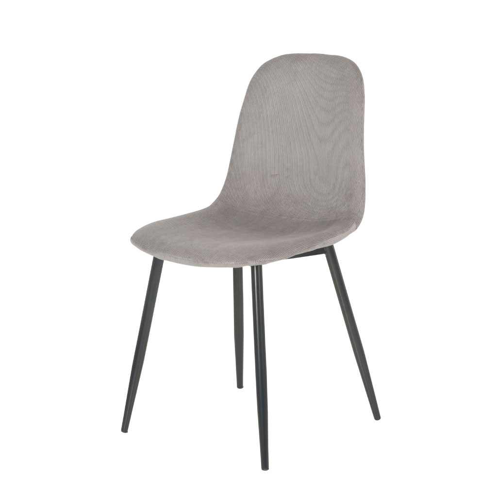 Silla de Comedor Gris Claro Romina