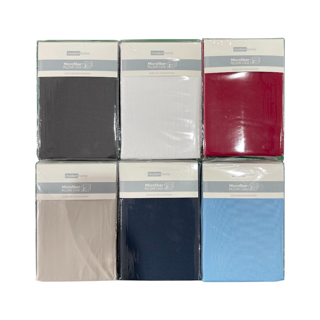 Funda Para Almohada Set 2pzas Queen 50x76cm Surtido