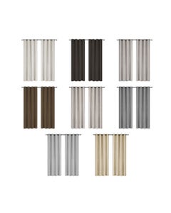 Cortina Blackout Liso Colores Surtidos 213X137Cm