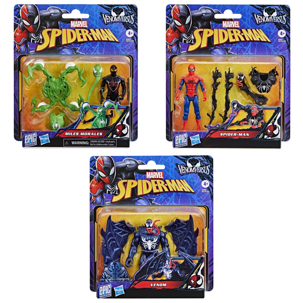 Figura De Acción Spiderman Venomversus Surtido