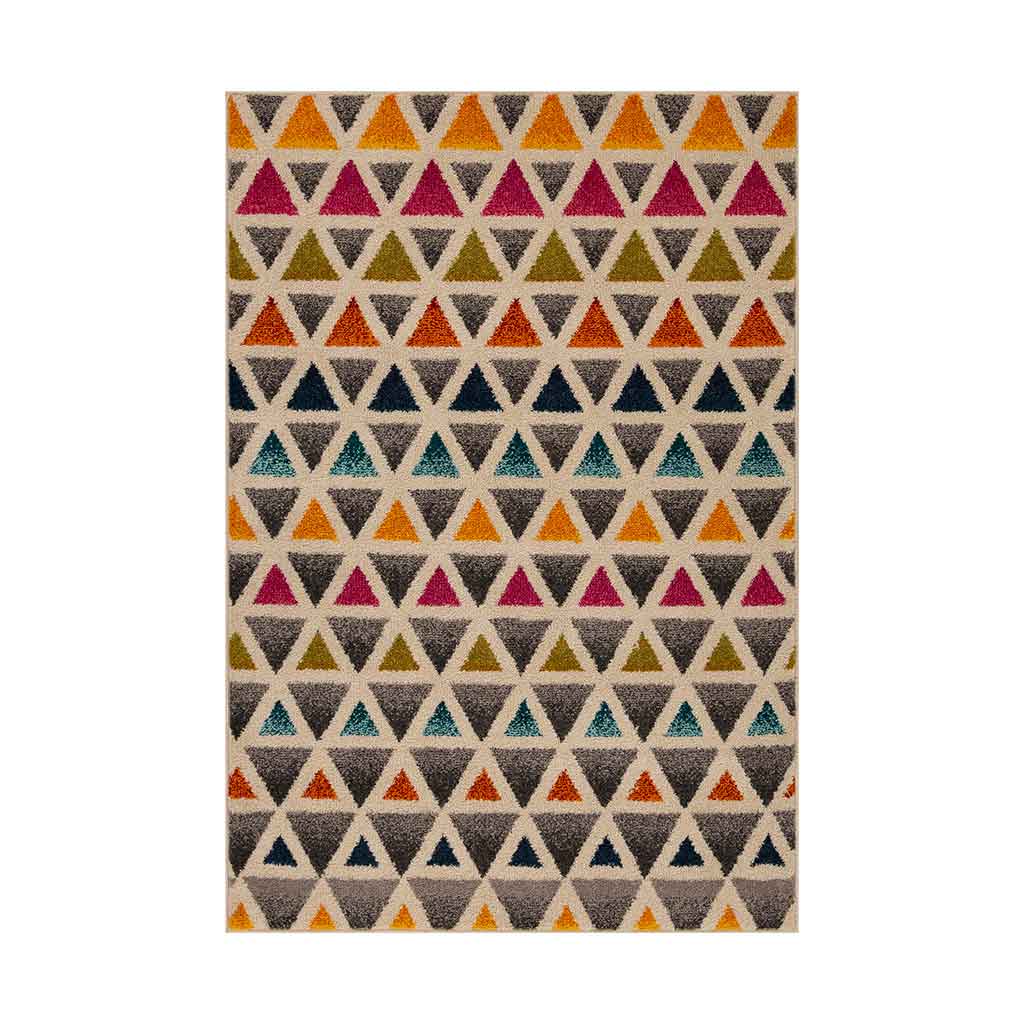 Alfombra Estampada Geométrico Colorido 160x235cm