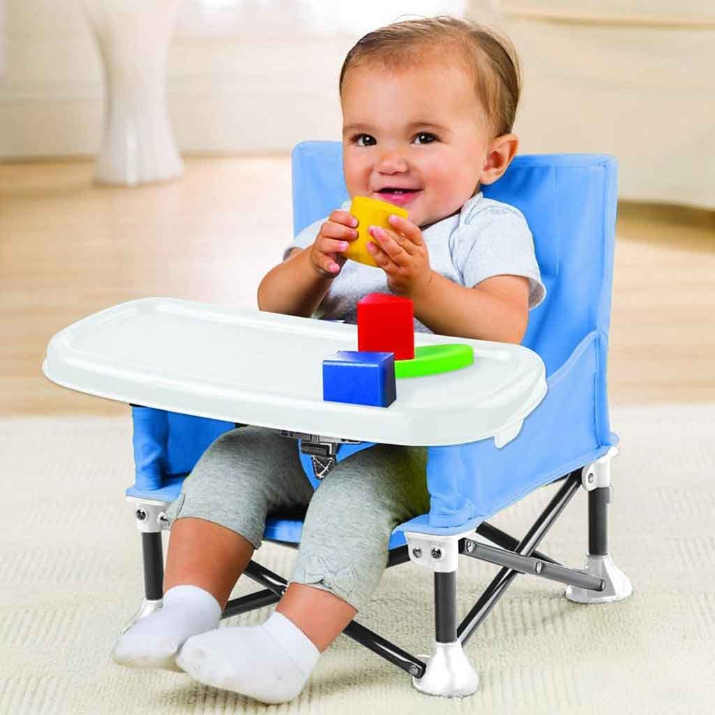 Asiento portátil para bebés azul Pop 'N Sit Summer Infant