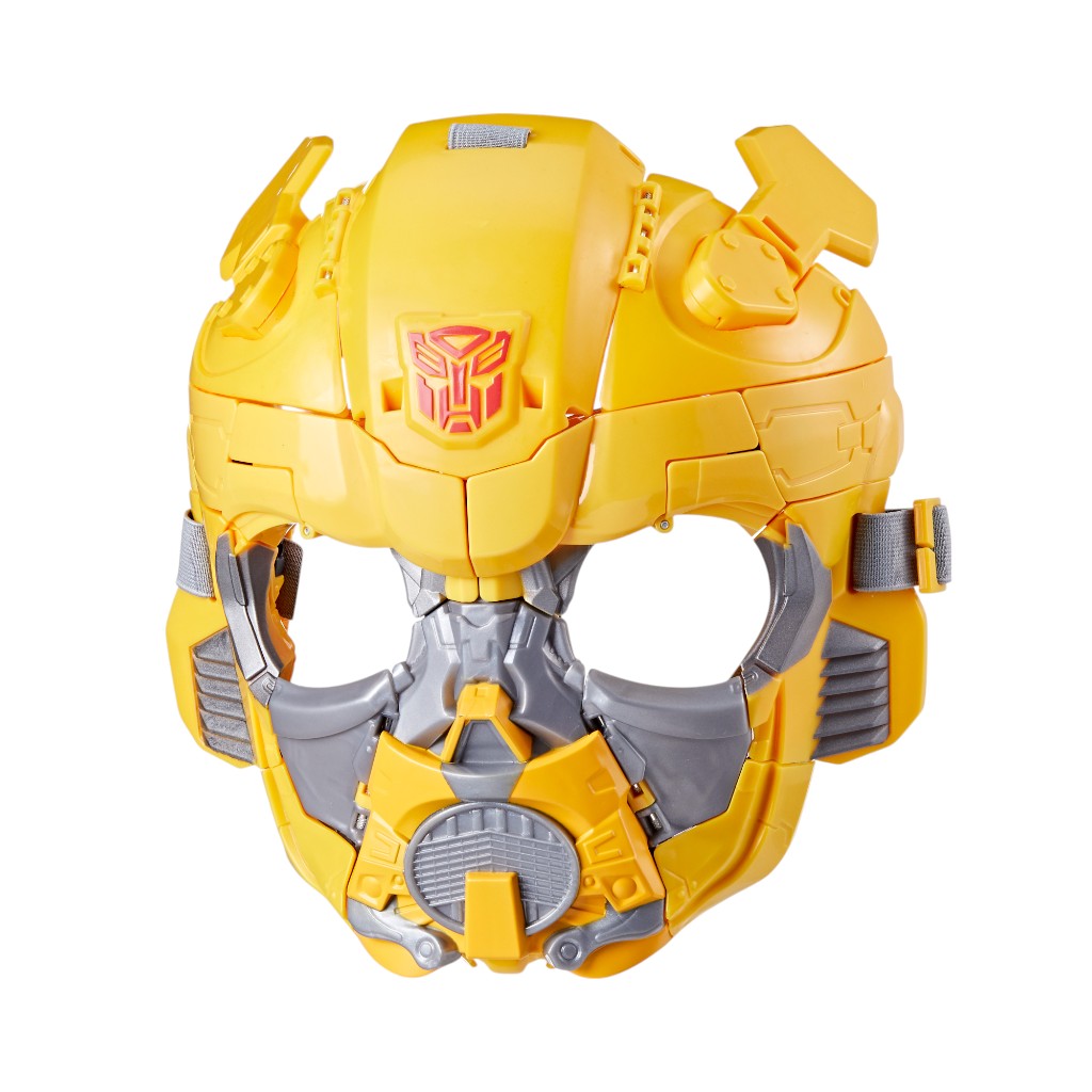 Máscara Y Figura Transformers 2 En 1 Bumblebee