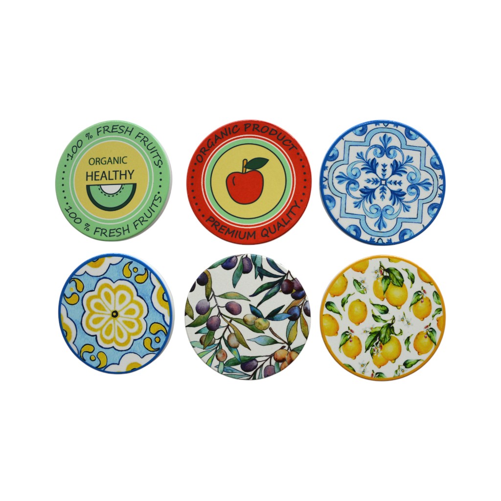 Juego De Posavasos 4Pzs 10Cm