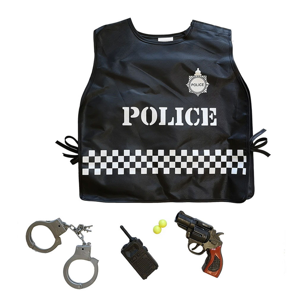 Disfraz Infantil De Policia Con Accesorios