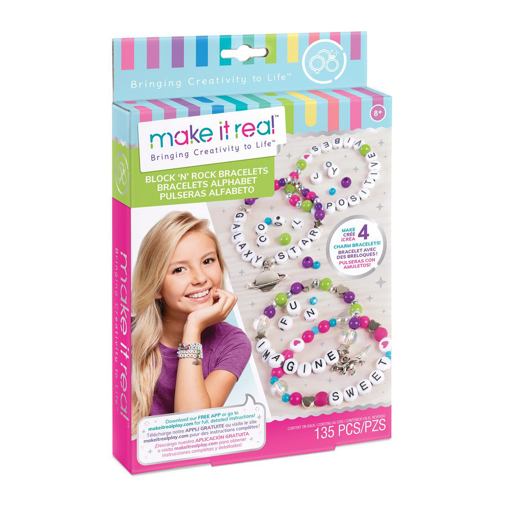 Pulseras Alfabeto Make It Real