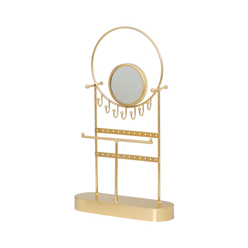 Organizador De Joyas Con Espejo 22X7X37Cm