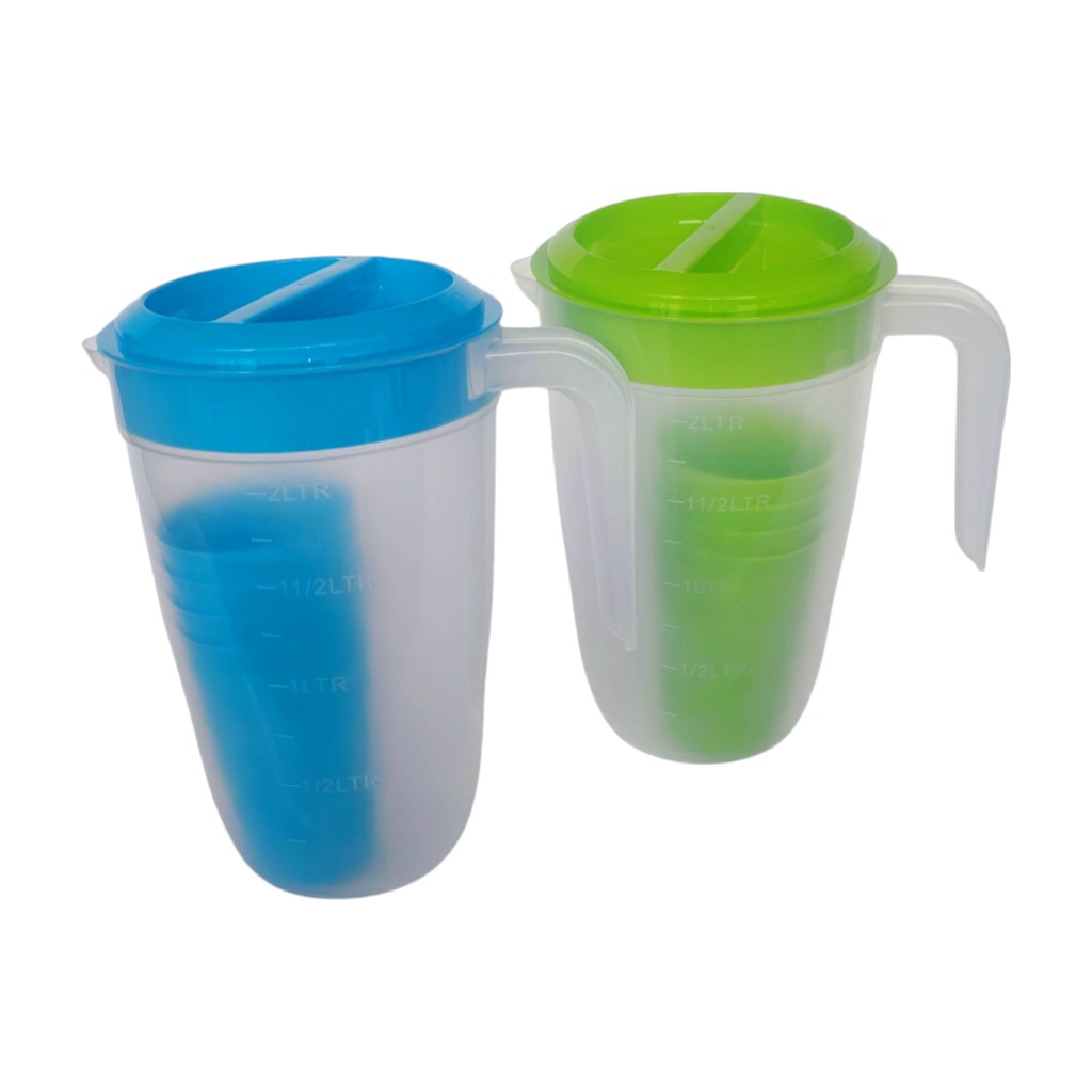 Set 5 Pzs Jarra Con Vasos 68Oz
