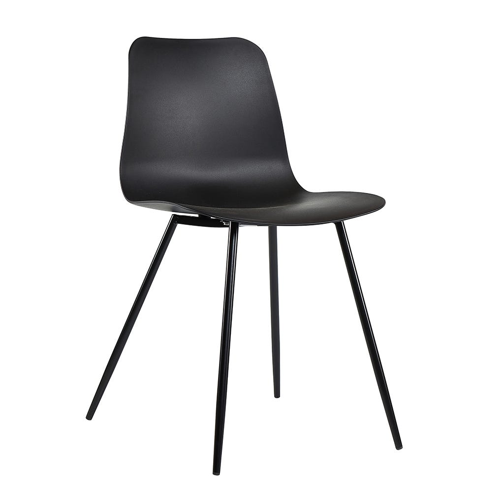 Silla de Comedor Negro Jeff
