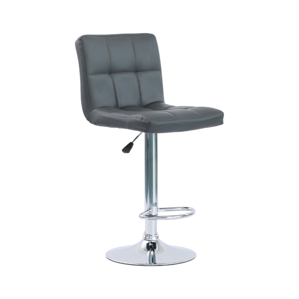 Silla De Bar Pamela Gris 47X52X90-110Cm