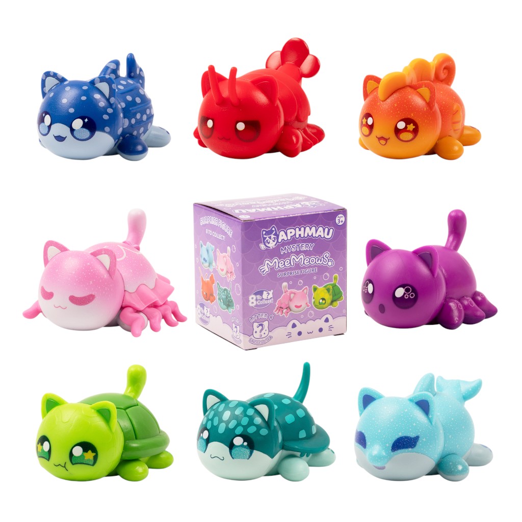 Figuras Misteriosas Meemeow Aphmau Bajo El Mar Season 4 Surtidas