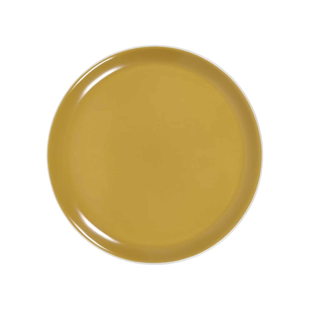 Plato De Ensalada Amarillo 20Cm