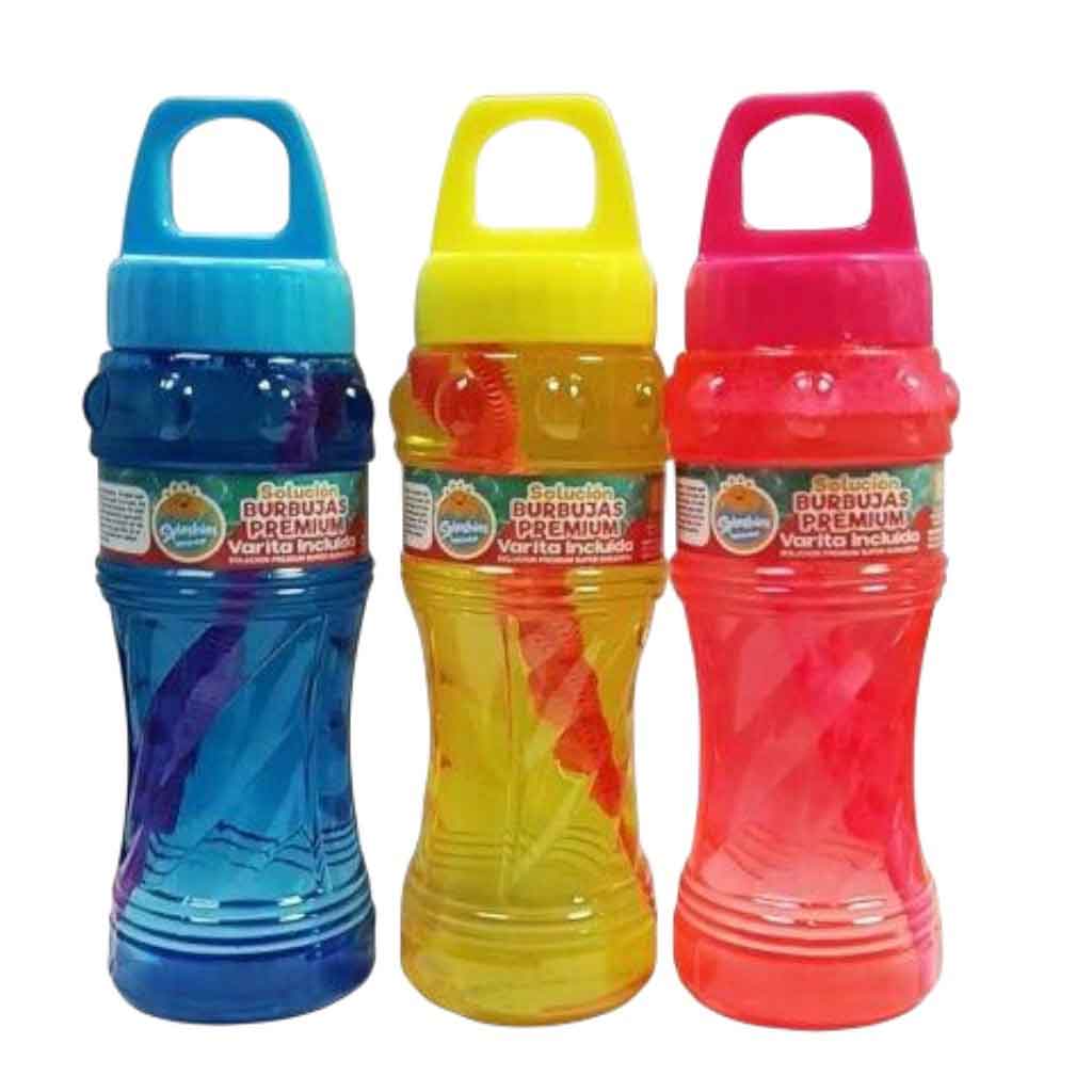 Botella De Solución Ultra Premium De Burbujas 16Oz Surtido