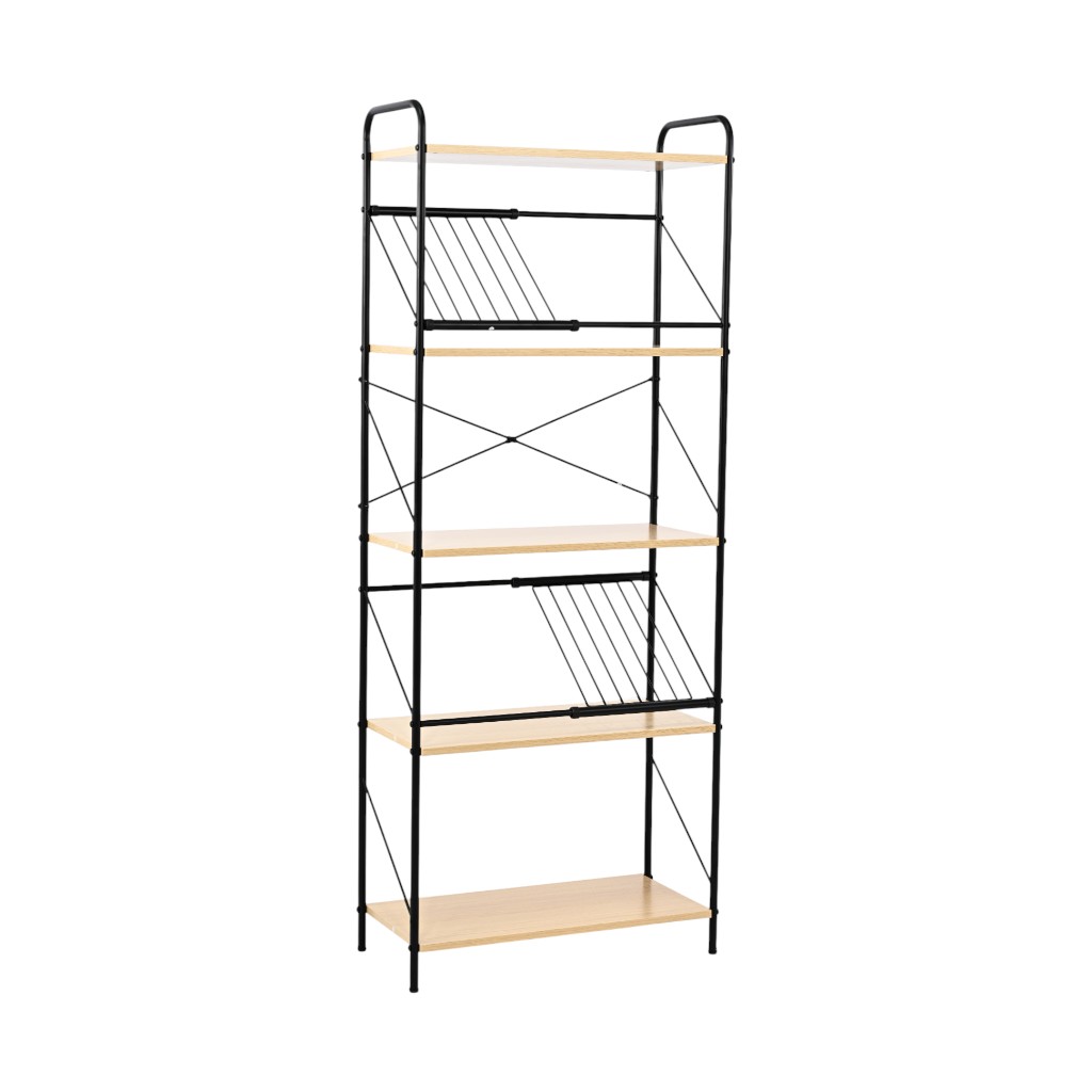 Estantería Rengel De 5 Niveles 63.2X30X160Cm