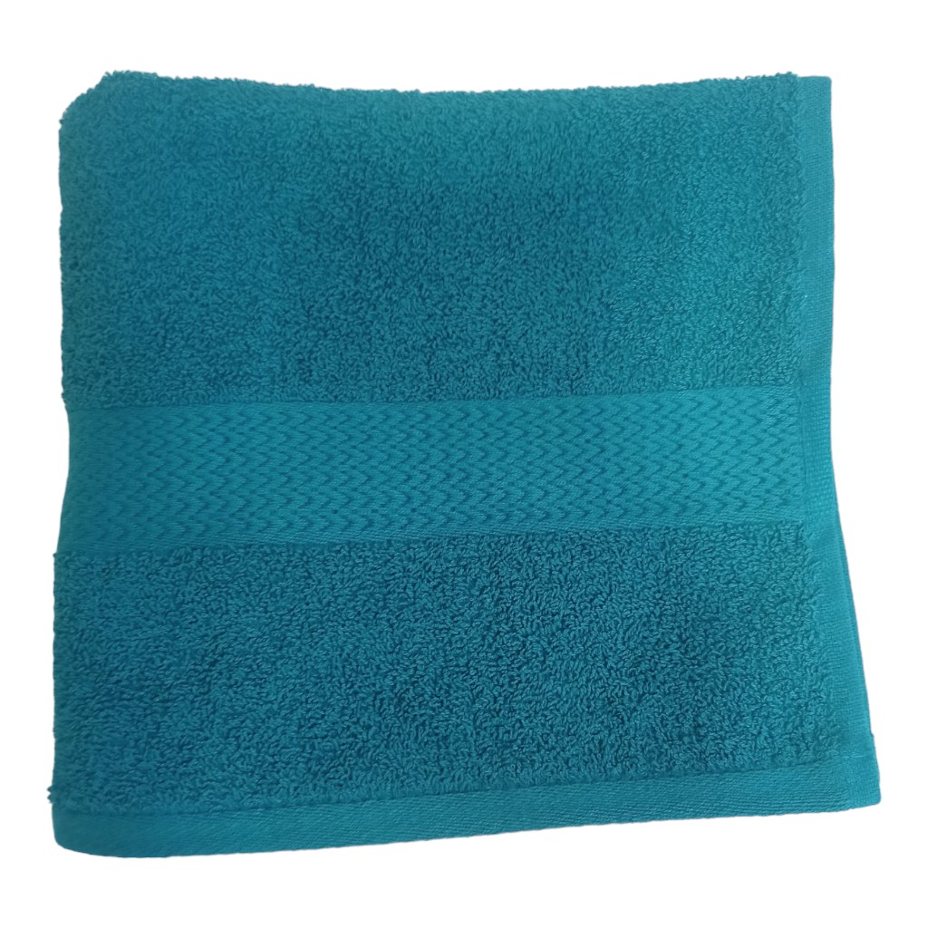 Toalla De Mano Azul Turquesa 50X90Cm
