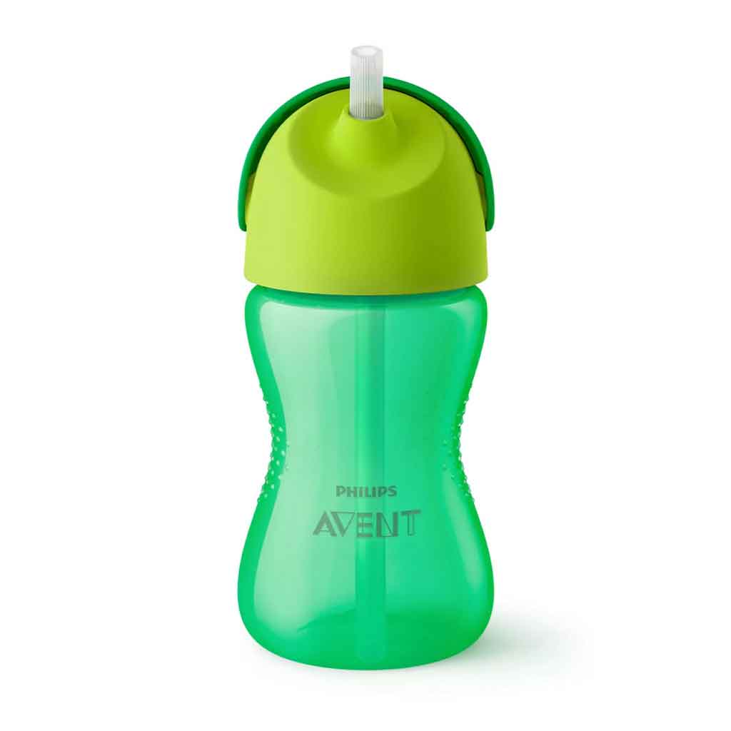 Vaso Verde Con Pajita Avent De 300Ml Avent