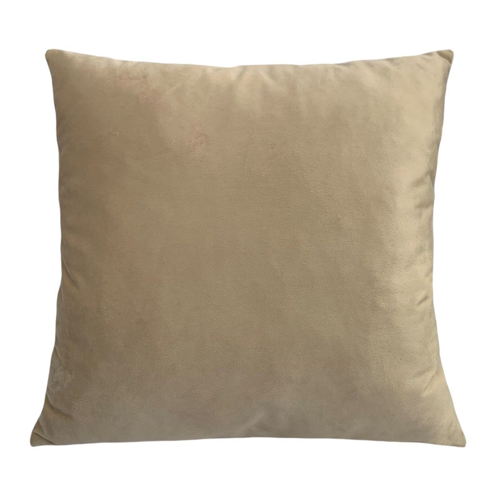 Cojín 45x45cm Beige
