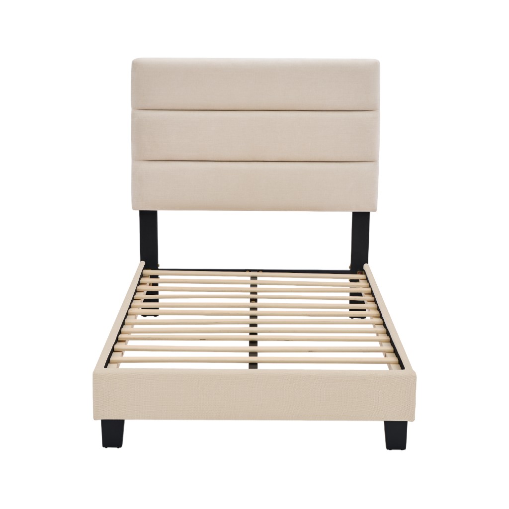 Base De Cama Individual Beige Ametsa 200X109X118Cm