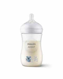 Biberón Natural Response Decorado 9Oz Koala Avent