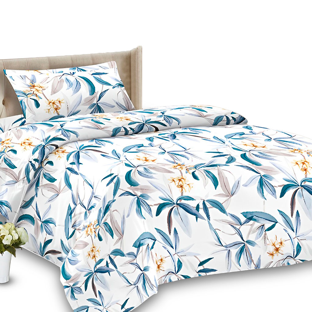 Juego De Sabanas Estampado Tropical Tamaño Twin