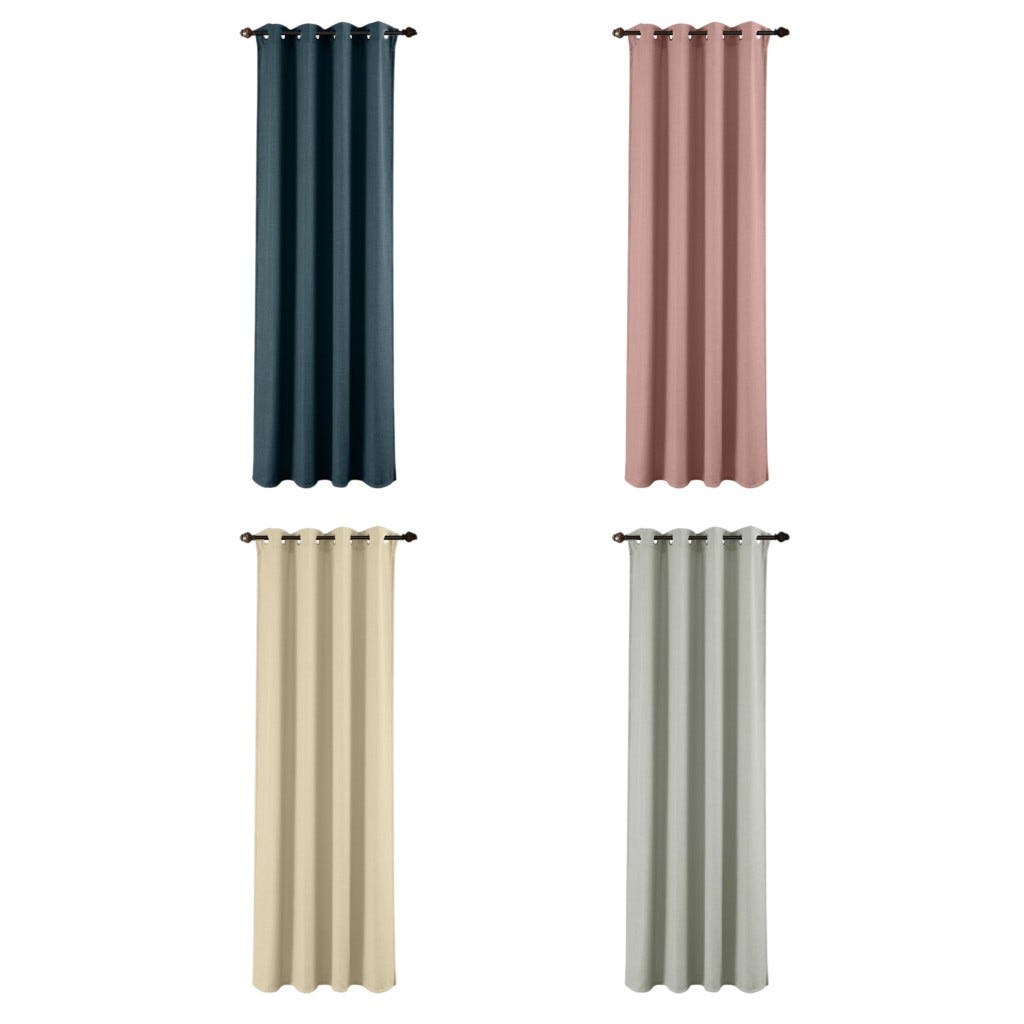 Cortina De Poliéster Color Liso Surtido 240X140Cm