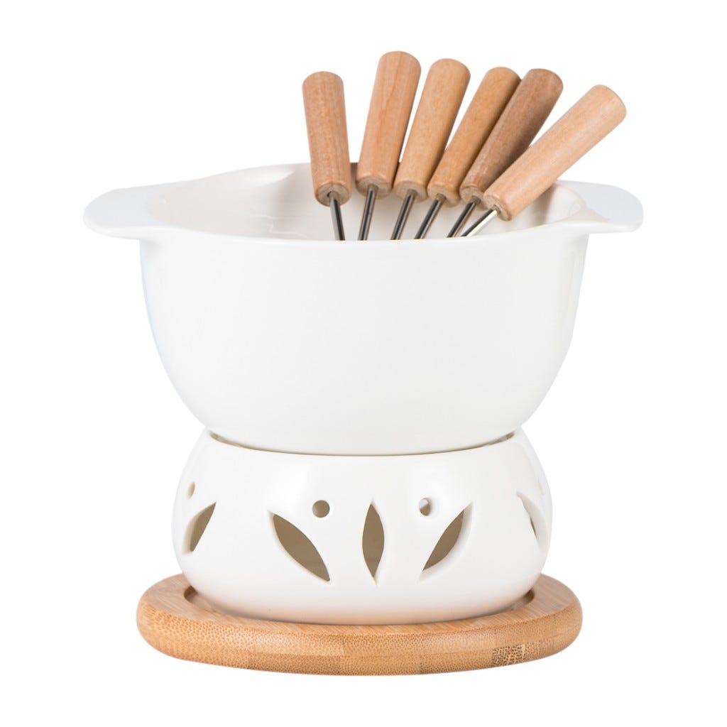 Kit Para Fondue 13X13X7Cm