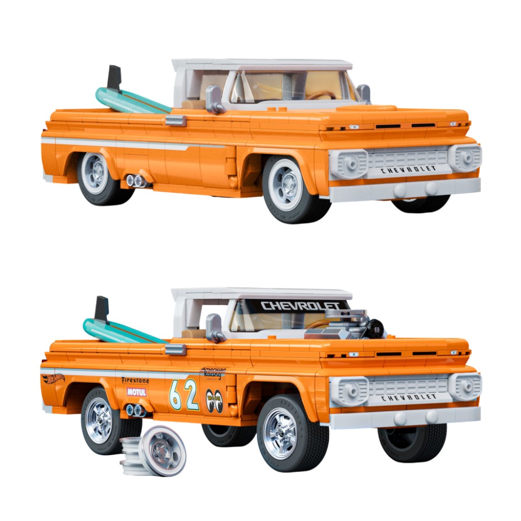 Juguete De Construcción Mattel Brick Shop Elite Camioneta Chevy